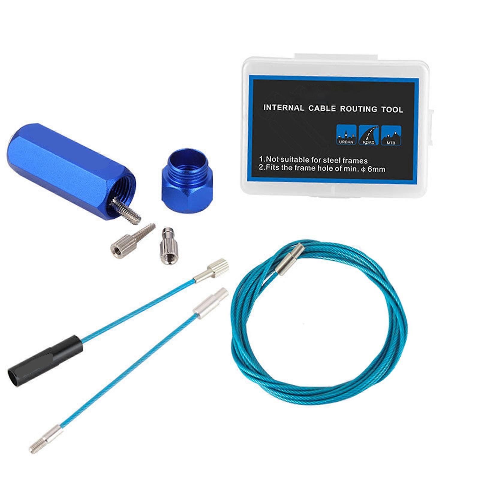 Mountain Bike Inner Cable Routing Tool Fuel Pipe Magnet Lead Threader Fit for Most Bikes to Use
