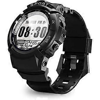 Sports Digital Watch Waterproof Men's Running Watch Multifunction LED Chronograph for Outdoor Hiking Riding Black WatchHeart Rate Monitoring, Pedomete