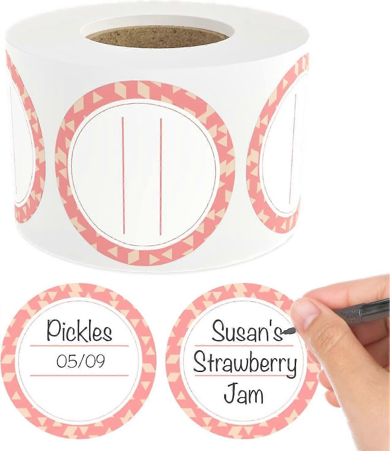 항아리용 용해 가능한 통조림 라벨 200개 용해 가능한 메이슨 항아리 라벨 - 용기용 용해 가능한 식품 라벨 - 잼 홈메이드 통조림 항아리 라벨 스틱