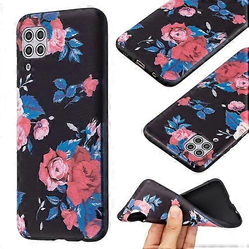 For Huawei P40 lite Embossment Patterned TPU Soft Protector Cover Case