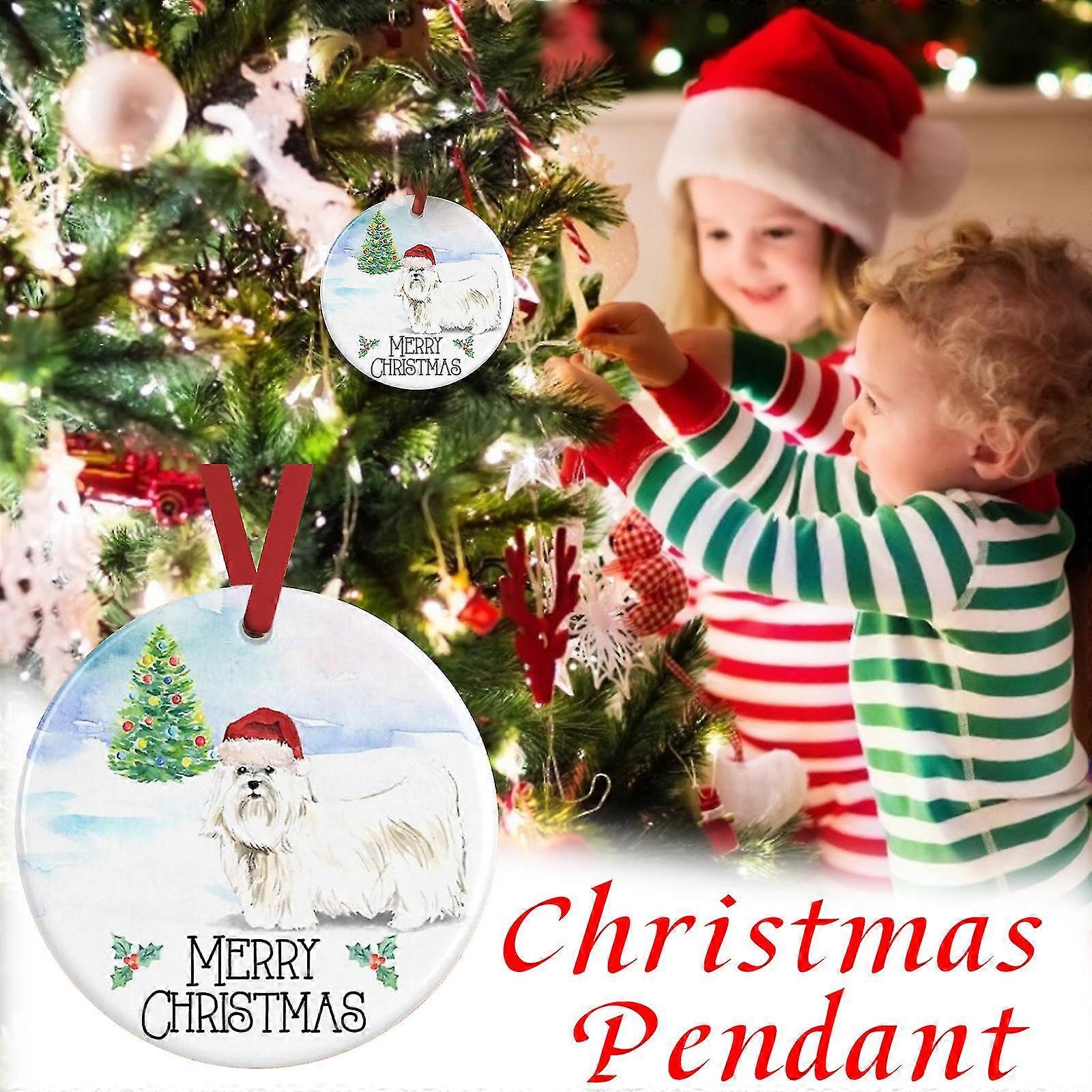 クリスマスの装飾のための装飾をぶら下げる形の装飾をパーソナライズ