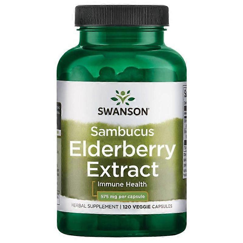 Swanson Elderberry Capsules 120