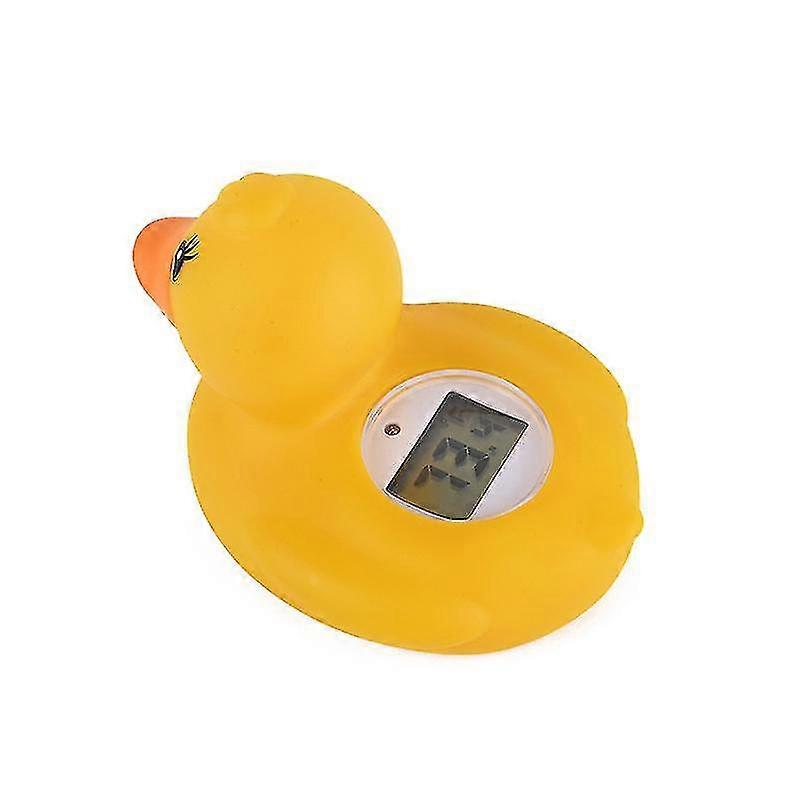 Duck Bath Thermometer With Digital Measurement Function, For Ideal Bath Temperature, Yellow