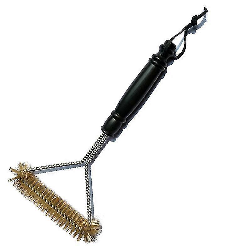 Grillbørste i rustfrit stål 12 tommer