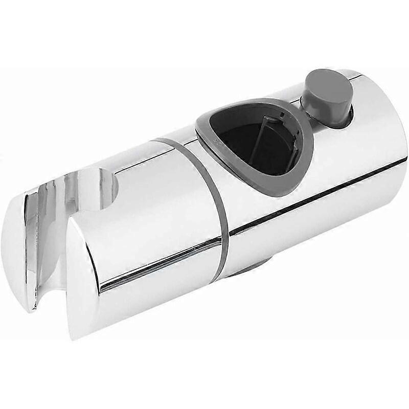 25mm Adjustable Shower Head Holder for Slide Bar, Bathroom Replacement Clamp, 360 Degree Rotating Sprayer Holder, Knob Seat Socket
