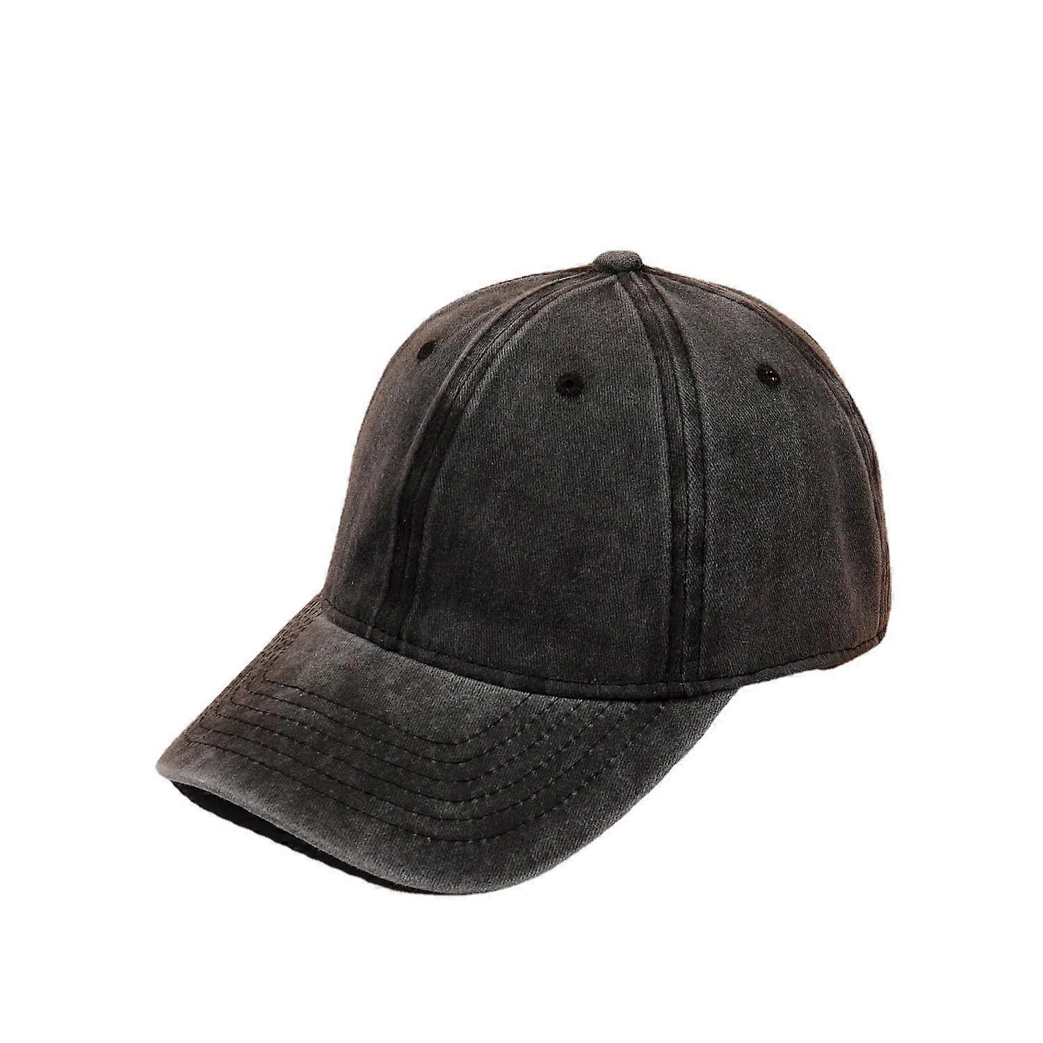 dark gray baseball cap