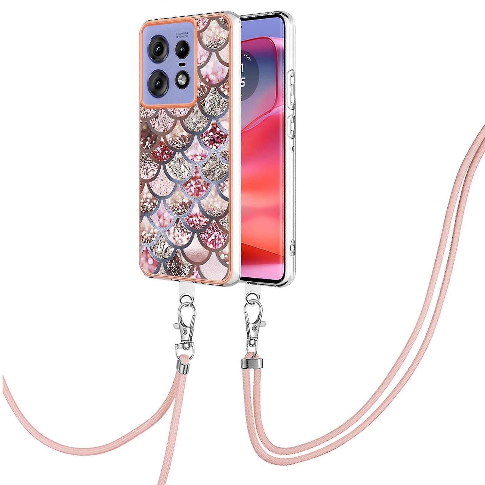 IMD TPU Case with Lanyard For Motorola Edge 50 Pro