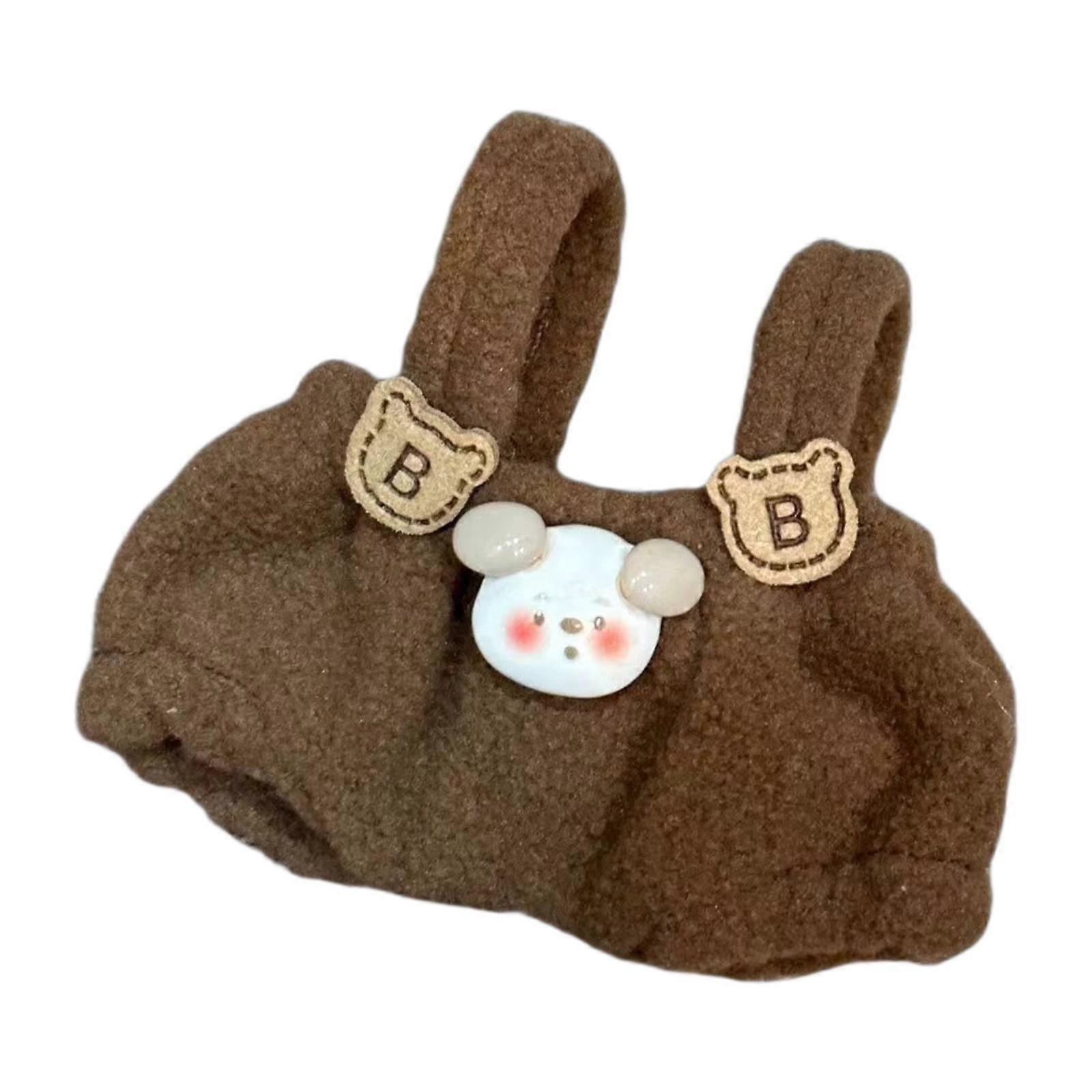 Plüschpuppen-Overall, Anhänger, Puppenkoordination, Mode für 15 cm große Puppen