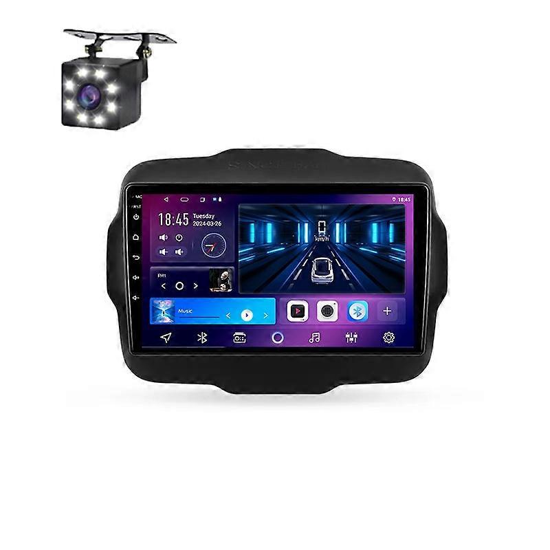 Car Radio For Jeep Renegade 2014 - 2018 Multimedia Video Player Carplay Navigation Auto