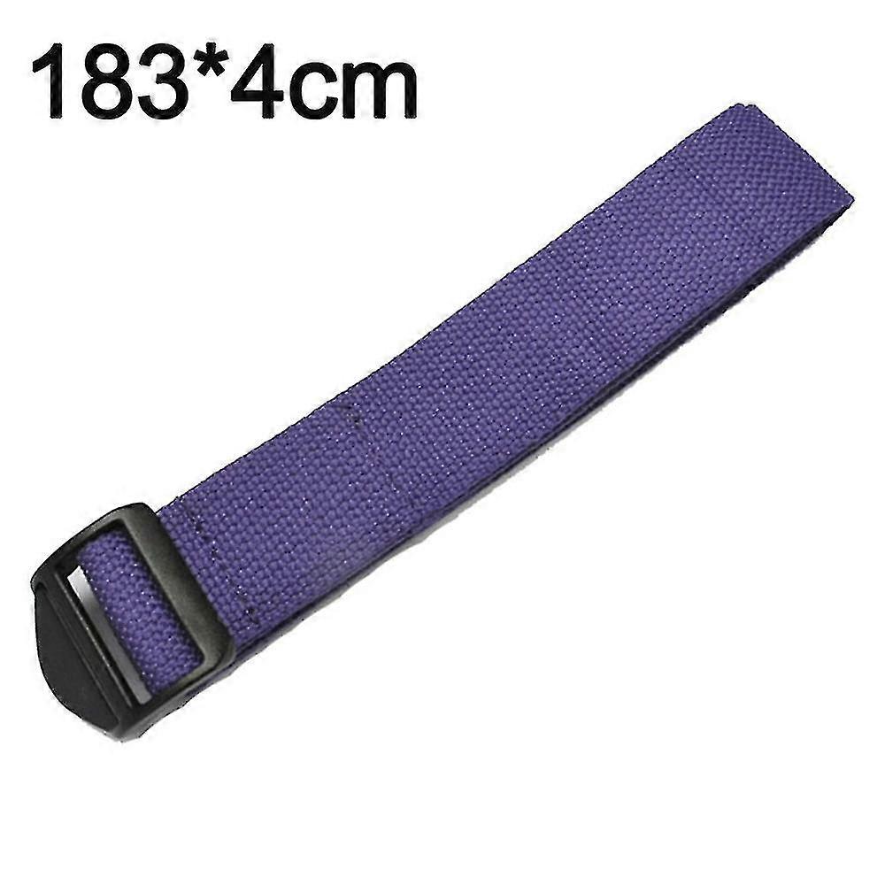 Cinch Buckle Cotton Yoga Strap