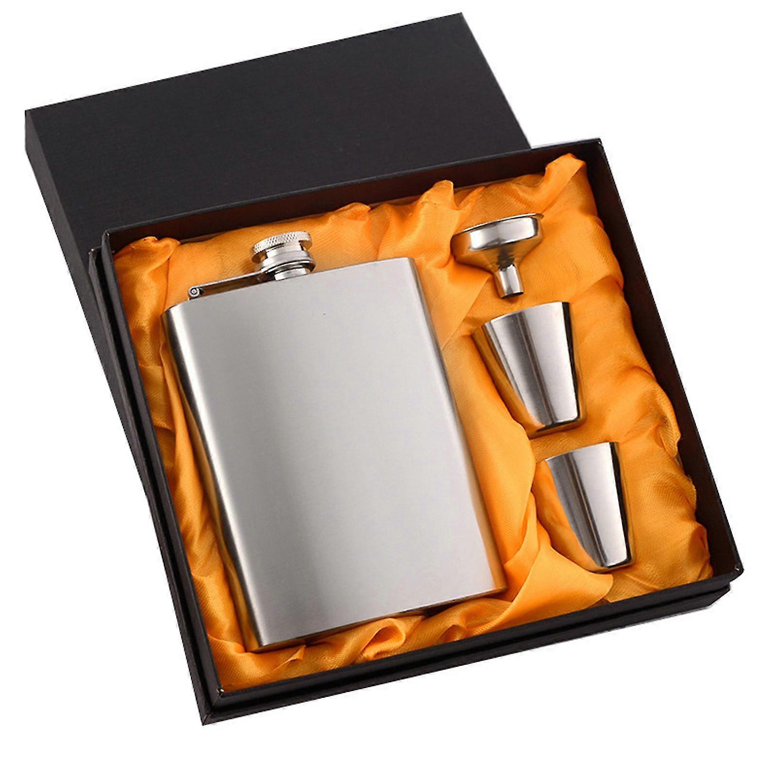 Hip Flask Stainless Steel Wine Bottle Portable Container Pocket Wine Hip Flask Pot