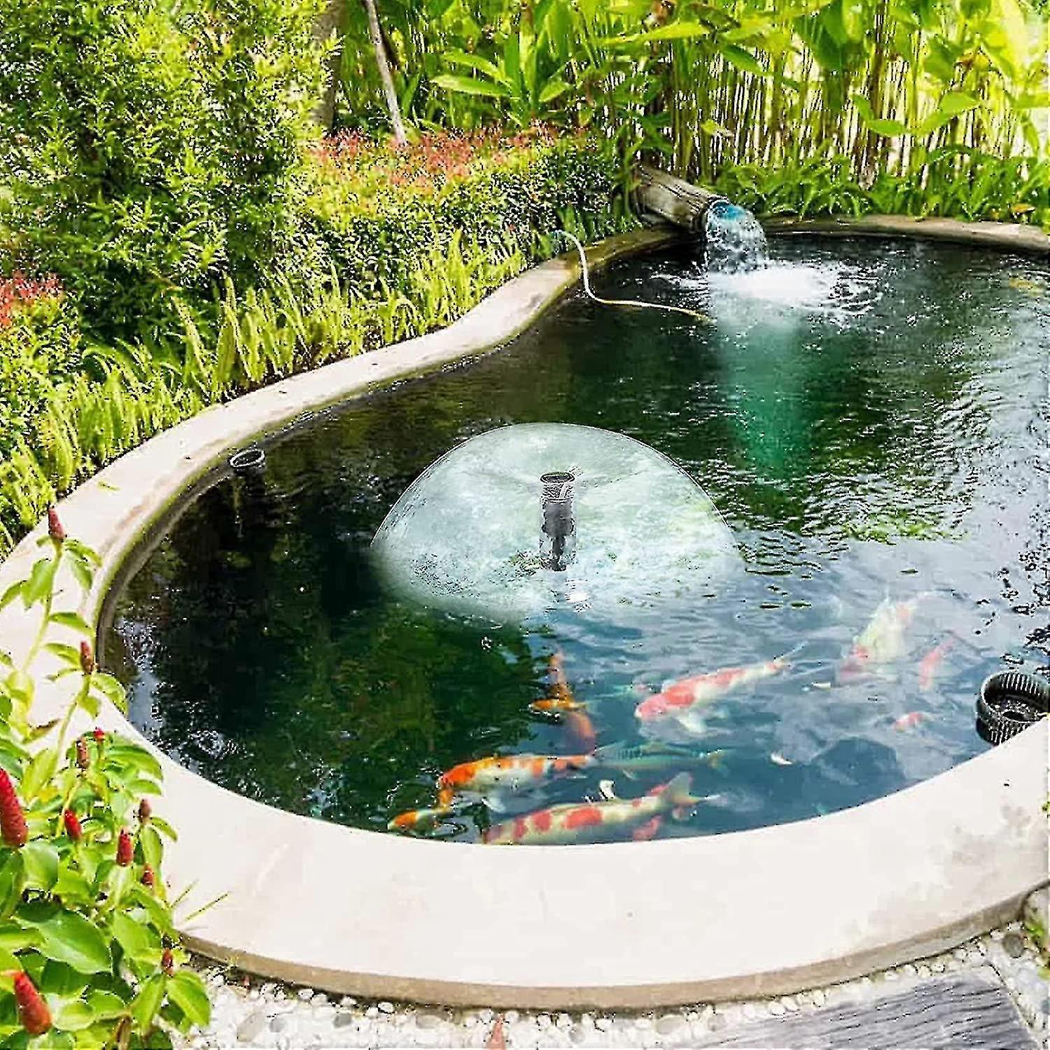 Fountain Nozzle Kit Plastic Fountain Water Spray Heads For Small Ponds In 3 Fountain Patterns: Blossom, Mushroom And Two-tier Patterns ( Size L