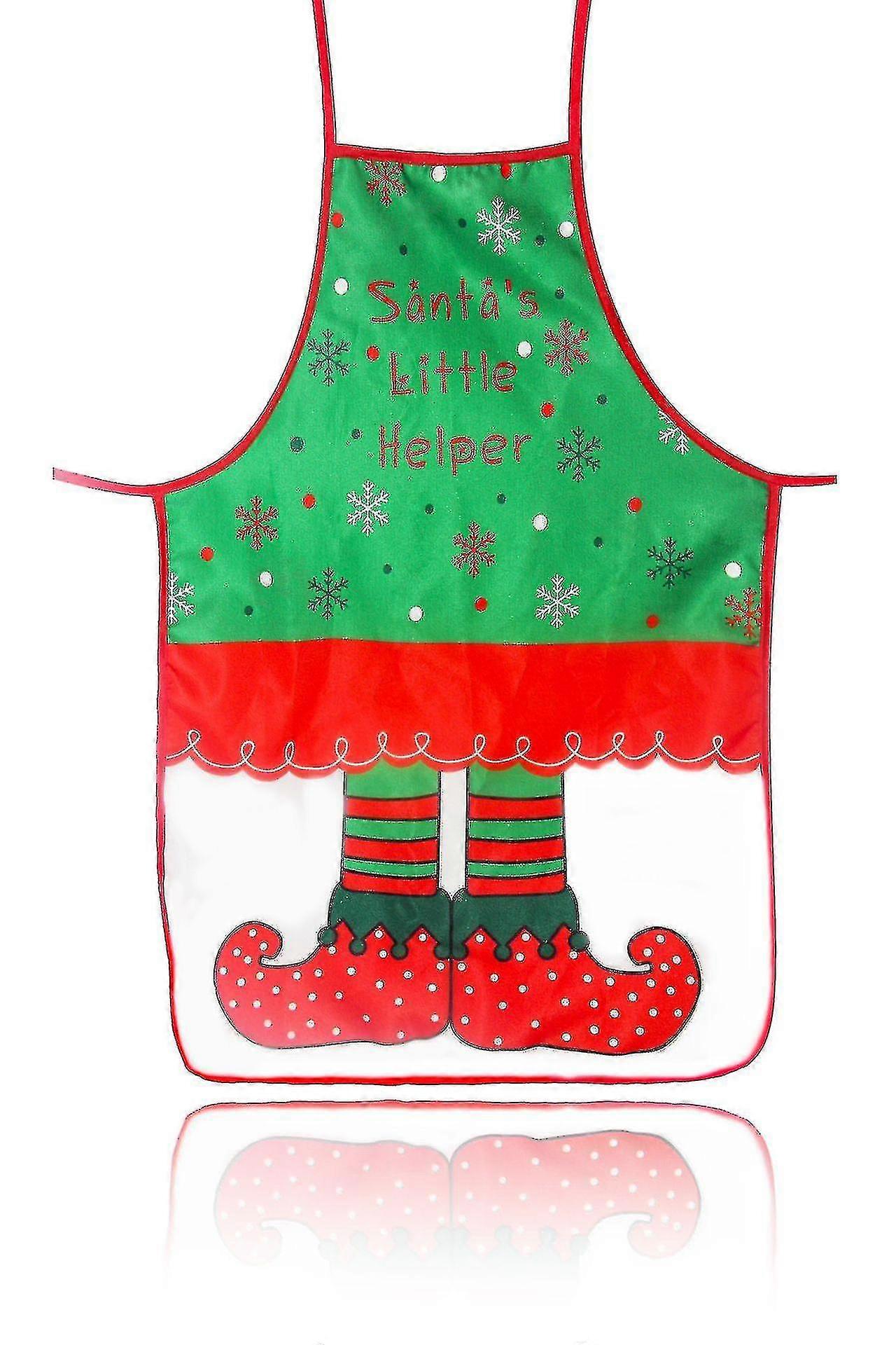 Juledekorasjon menn og kvinners forkle smekke