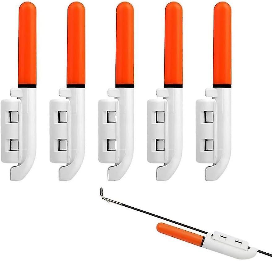 5 adet Olta Işık, Gece Balıkçılığı İçin Çubuk Ucu Işıkları, Su Geçirmez Gece Balıkçılık Isırık Alarmı Kızdırma Çubuğu, Olta Takımı Aksesuarları p20241126937