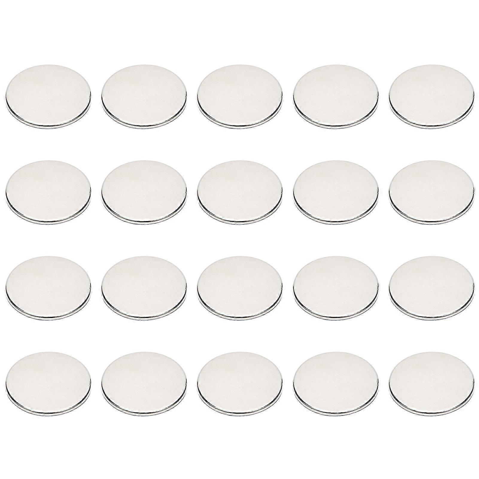 20 Pcs Strong Round Neodymium Magnets for Refrigerator Whiteboard - Heavy Duty Magnet