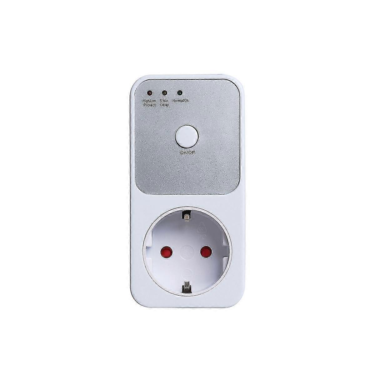 Automatic Voltage Protector Socket 170-260v Voltage Protector Safe Protector 5-6 Mins Delay Socket
