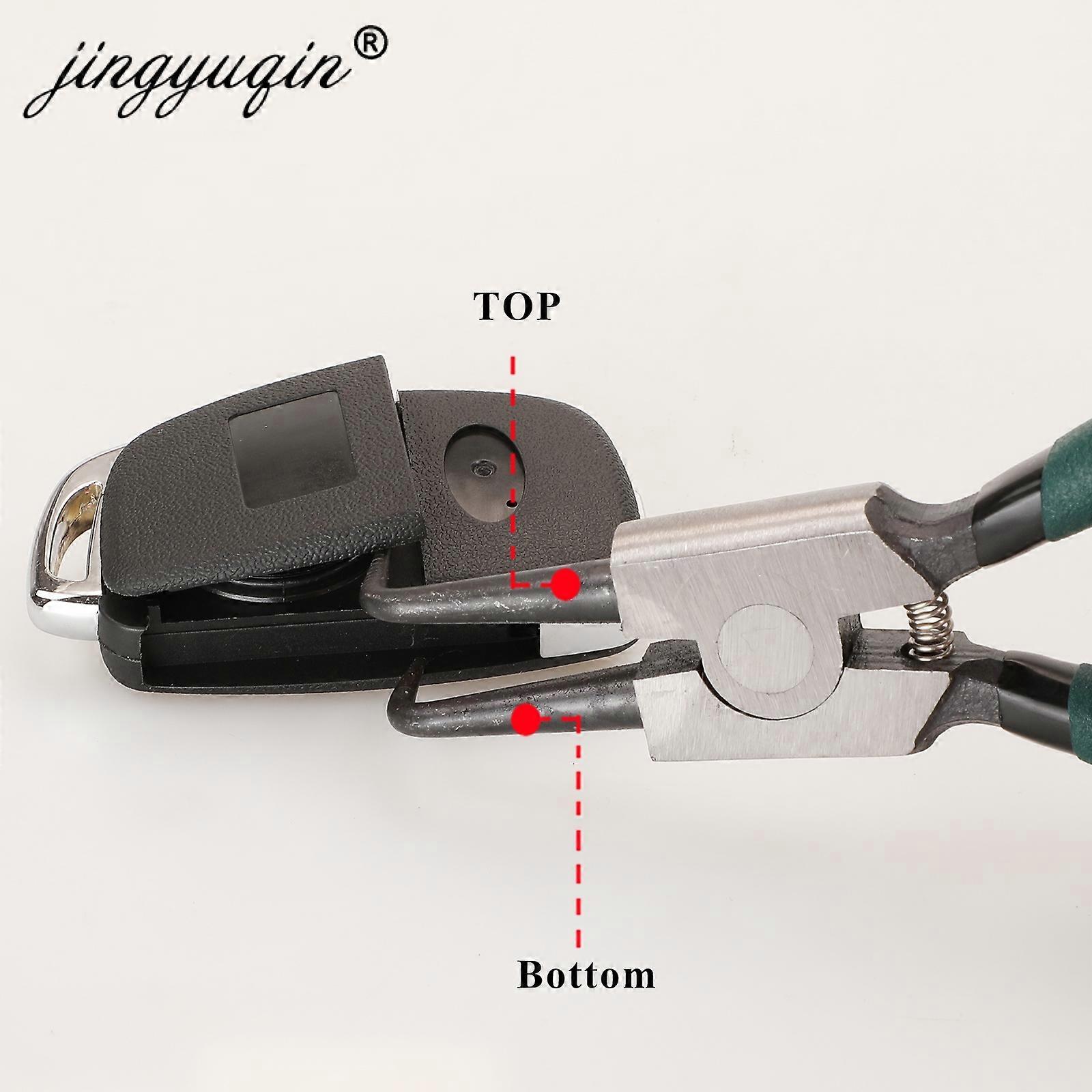jingyuqin 7Inch Car Remote Control Key Case Disassembling Locksmith Tools Auto Keyless Circlip Snap Ring Pliers Repair Tool