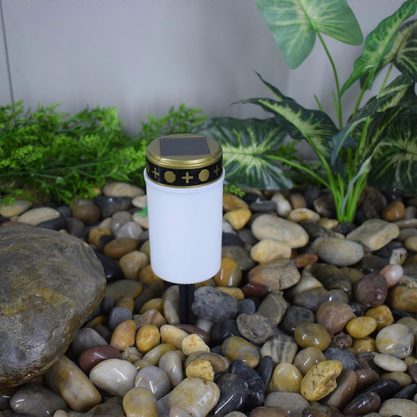 Graf Kaars Voor Begraafplaats Graf, Zonne LED Graf Licht, Zonne Graf Kaars, Graf Lamp Begraafplaats Lamp, Graf Decoratie