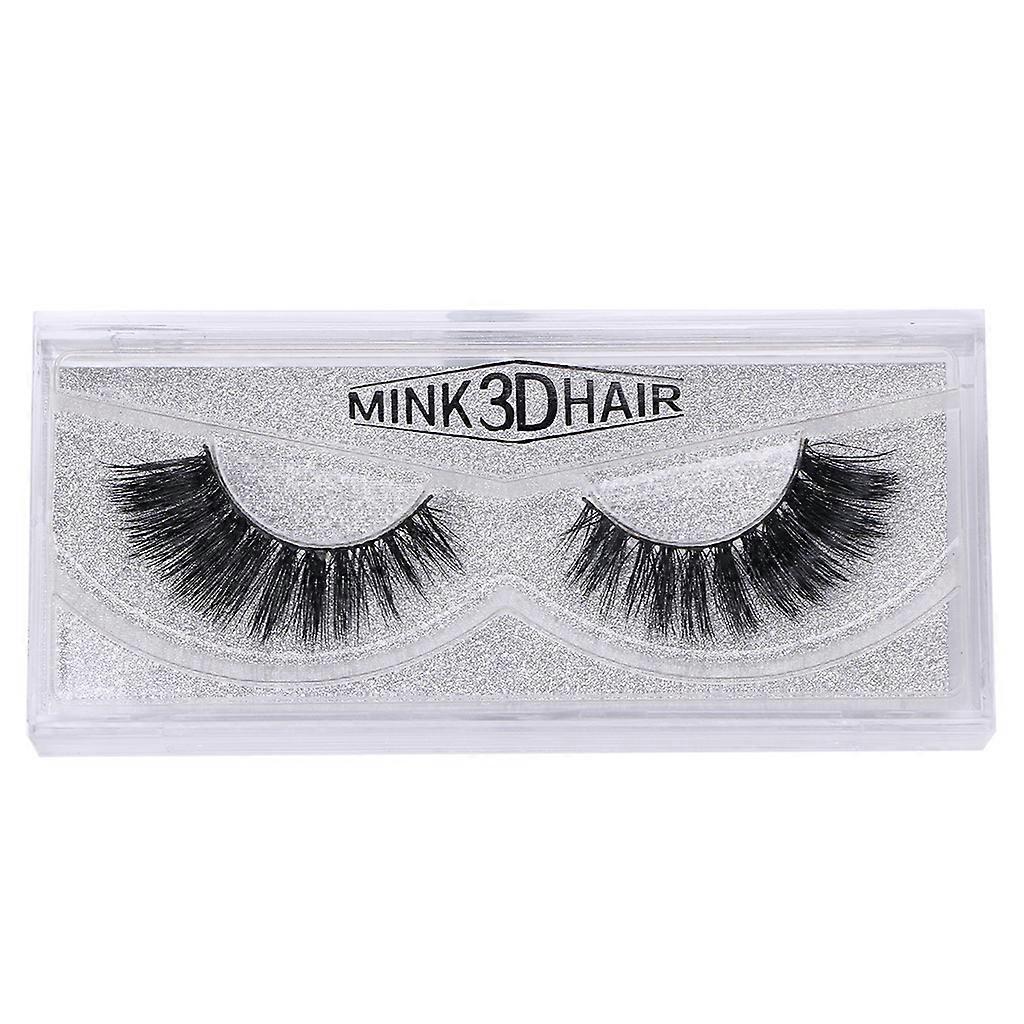 3D Mink Makeup for Cross Soft False Eyelashes Eye Lashes Extension Handmade