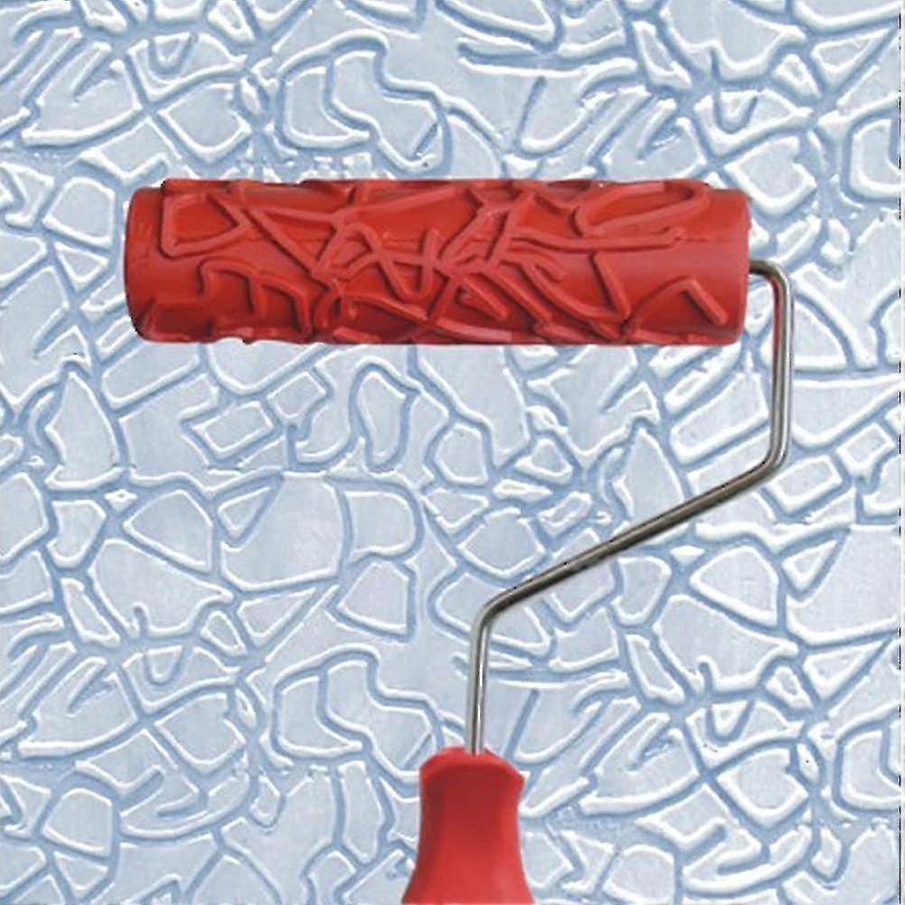 7 '' Diy Embossed Paint Roller Textured Roller Paint Roller With Pattern. 15