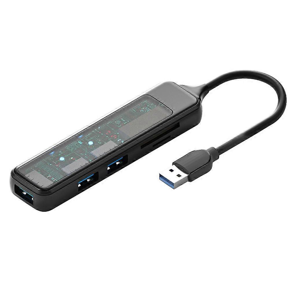 USB 3.0 HUB Type C Splitter 4/5 in 1 SDTF Card Reader for Computer Accessory