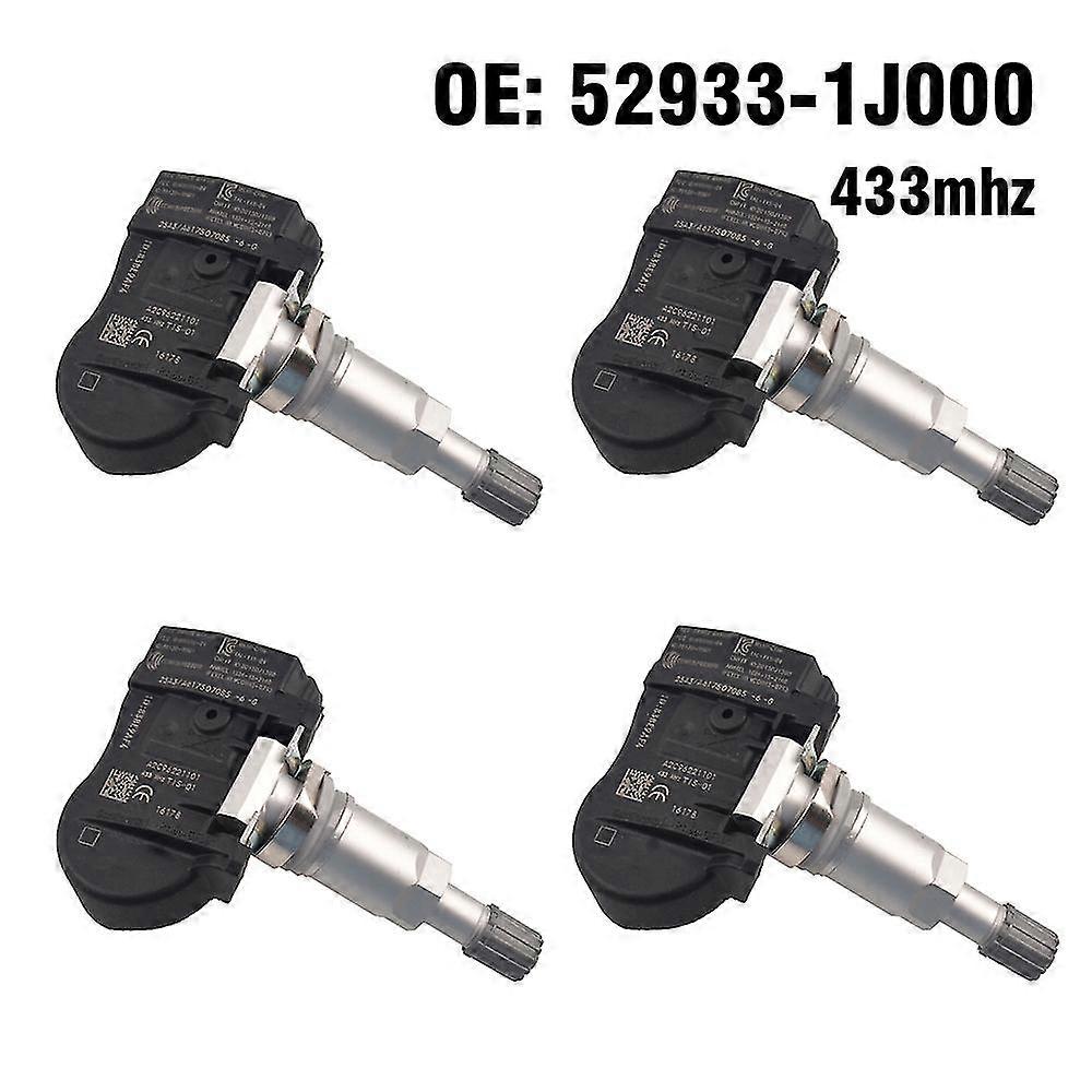 Exquisite Exquisite 4pcs Car Tpms Tire Pressure Monitor Sensor System For Hyundai I20 2008-2014 Ix20 For Kia Optima 2011-2015 Sorento Soul Venga
