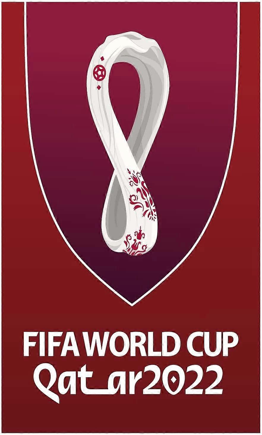 2 Pack World Cup Qatar 2022 Banner Backdrop Decor 23.6x35.4"