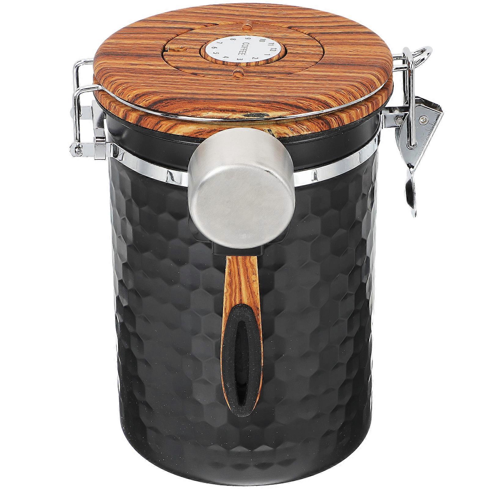 Luftdichter Kaffeebehälter Edelstahl-Kaffeehalter Haushaltskaffeehalter