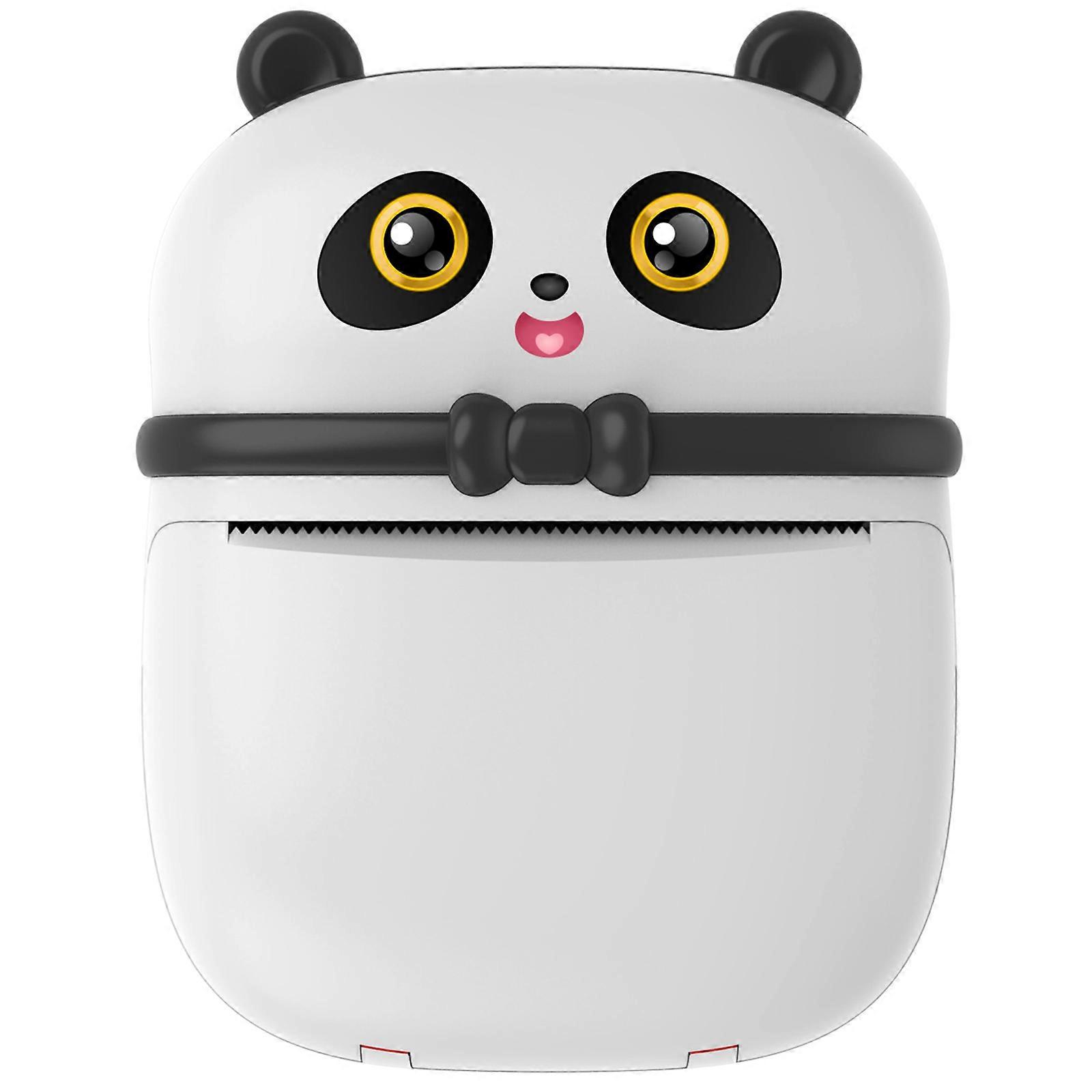 Thermal Printer Bluetooth Mini Pocket Photo Panda With Paper Portable Wrong Question Printer