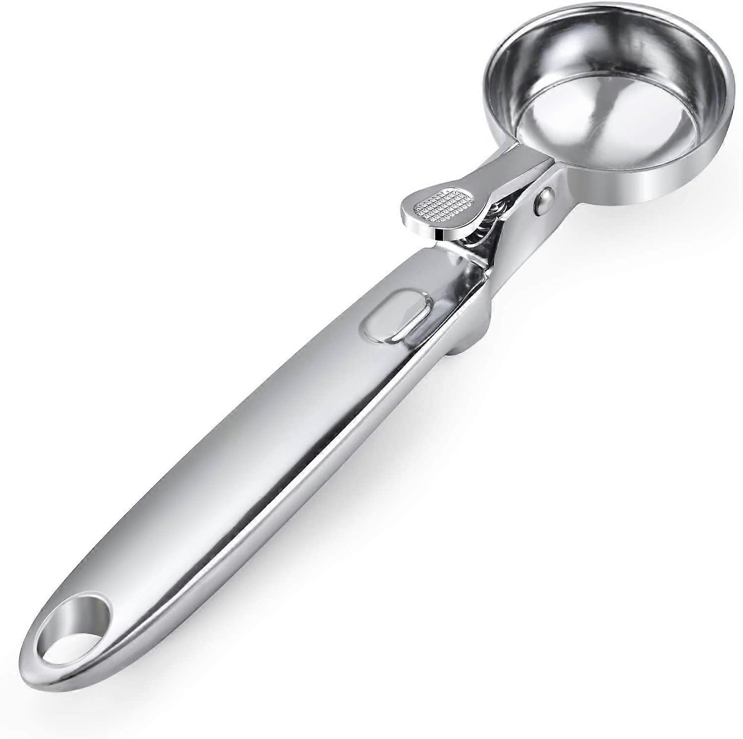 Ice Cream Scoop with Trigger Release & Comfort Grip Handle Dishwasher Safe Professional & Heavy Duty Cookie Dough Scooper for Baking Portion Scoops