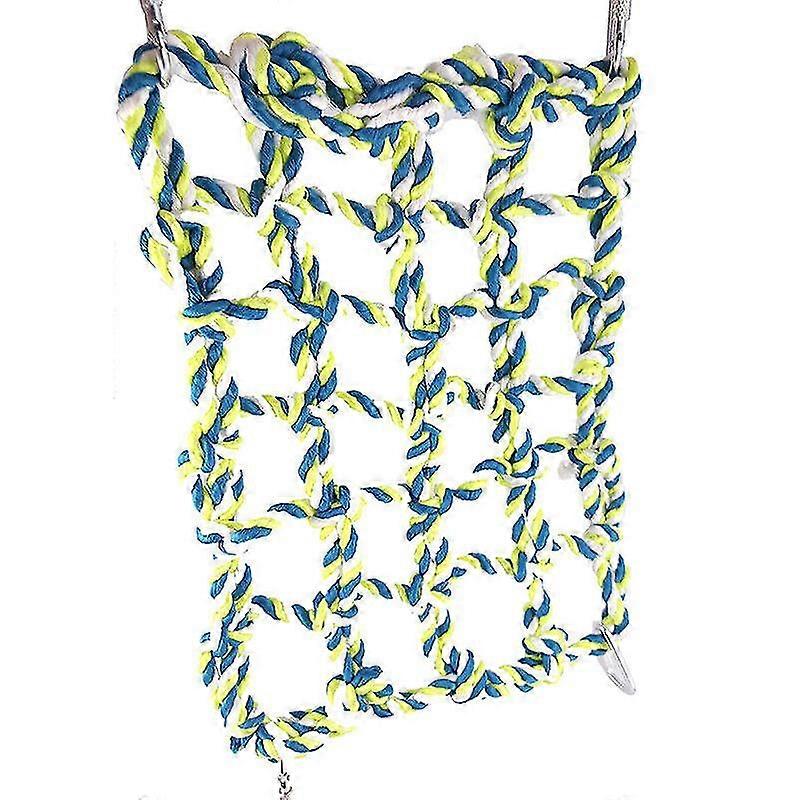 Bird Toy Swing Rope Hanging Hammock Net Parrot Ladder