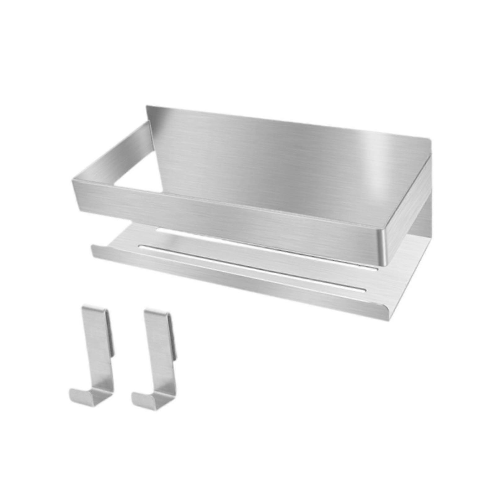 Bathroom Storage Rack Smooth Sturdy Shower Shelf for Lavatory Bathroom Hotel Large