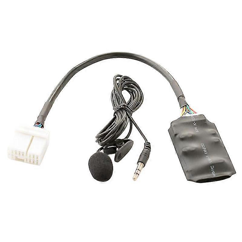 12v Interface Aux Adapter Bluetooth Fit For 2.4 Accord///odyssey Fit