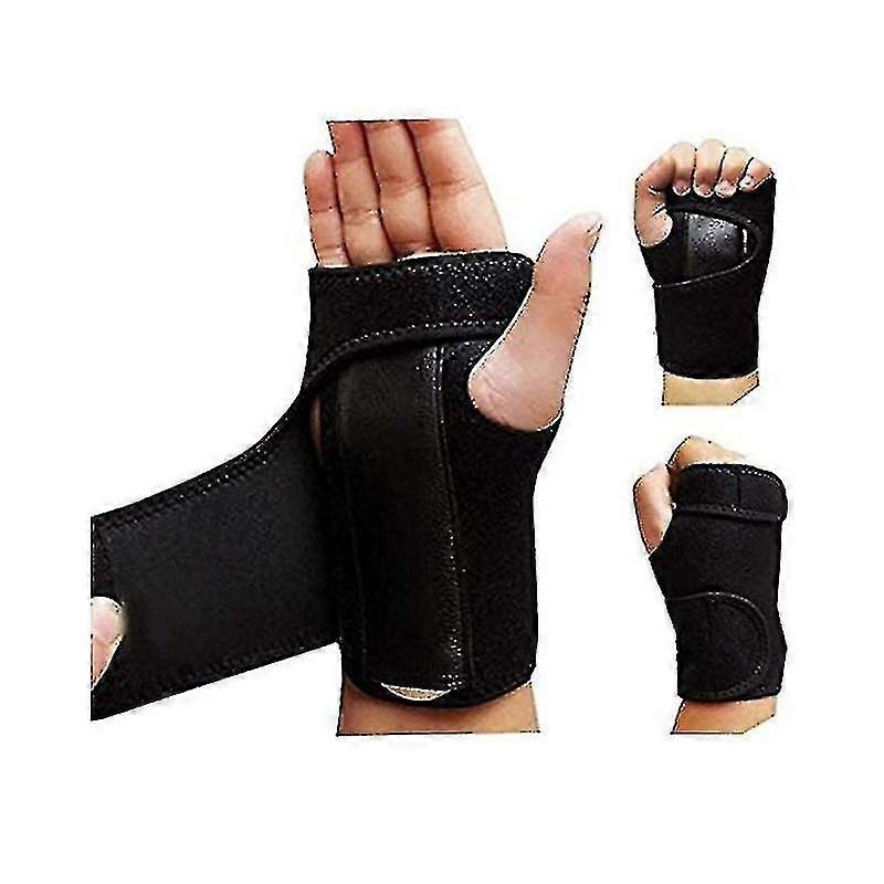 A Pairs Wrist Support Splint For Carpal Tunnel Syndrome, Hand Guard Adjustable