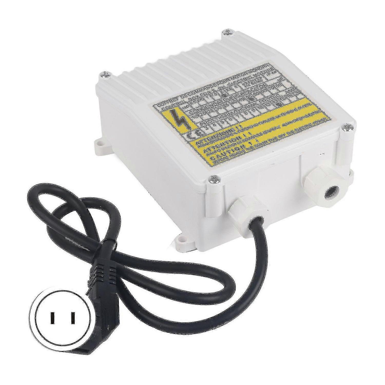 Pump Control Box Bulit In Thermal Protection Circuit Breaker Controller For Deep Well Submersible Ho