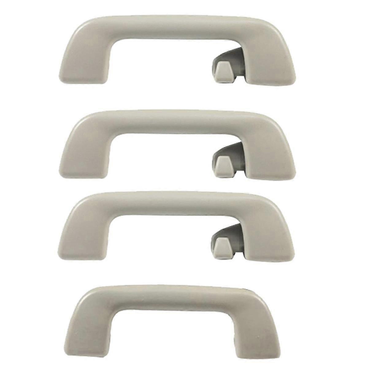 Car Inner Roof Armrest Ceiling Pull Handle with Hook 74610-52020 for Yaris Prius 4Runner Light Grey