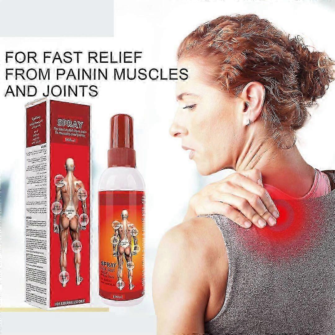 筋肉痛スプレー関節頸椎ウエスト膝ボディケアマッサージスプレー発熱スプレーTW