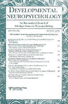 Normal Neuropsychological Development in the School-age Years