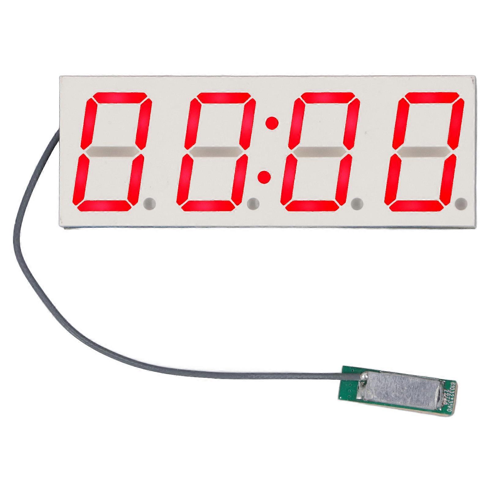 Uadme Digital Speedometer, Smart Gauge Speedometer, 3 in 1 LED Time Temperature and Humidity Speed Guage with Speeding Alarm