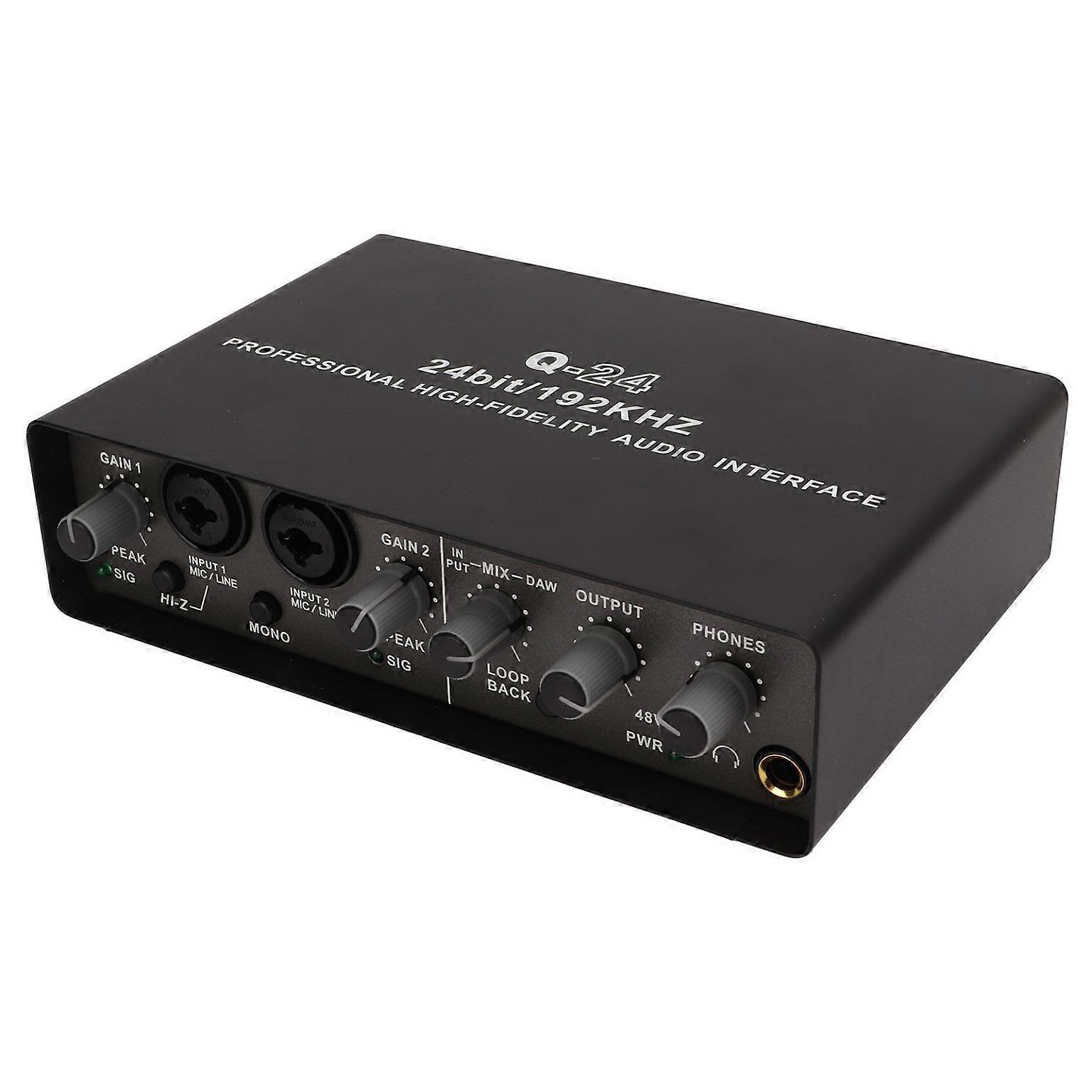 USB Live Sound Card for Digital Mixing | Live Streaming Audio Interface for Computers