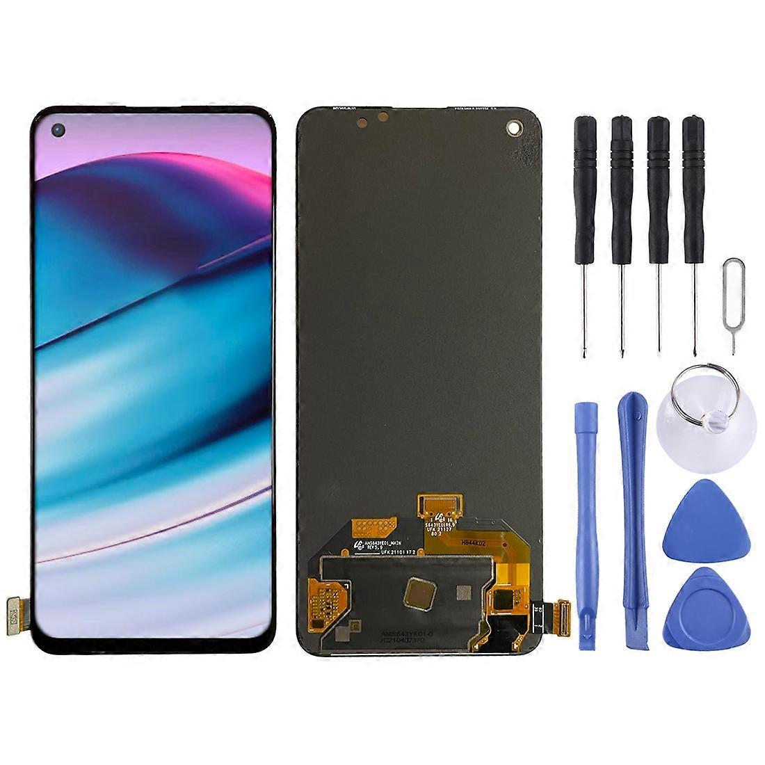 For OnePlus Nord CE 5G with Digitizer Full Assembly COMPATIBLE LCD Screen (Black)