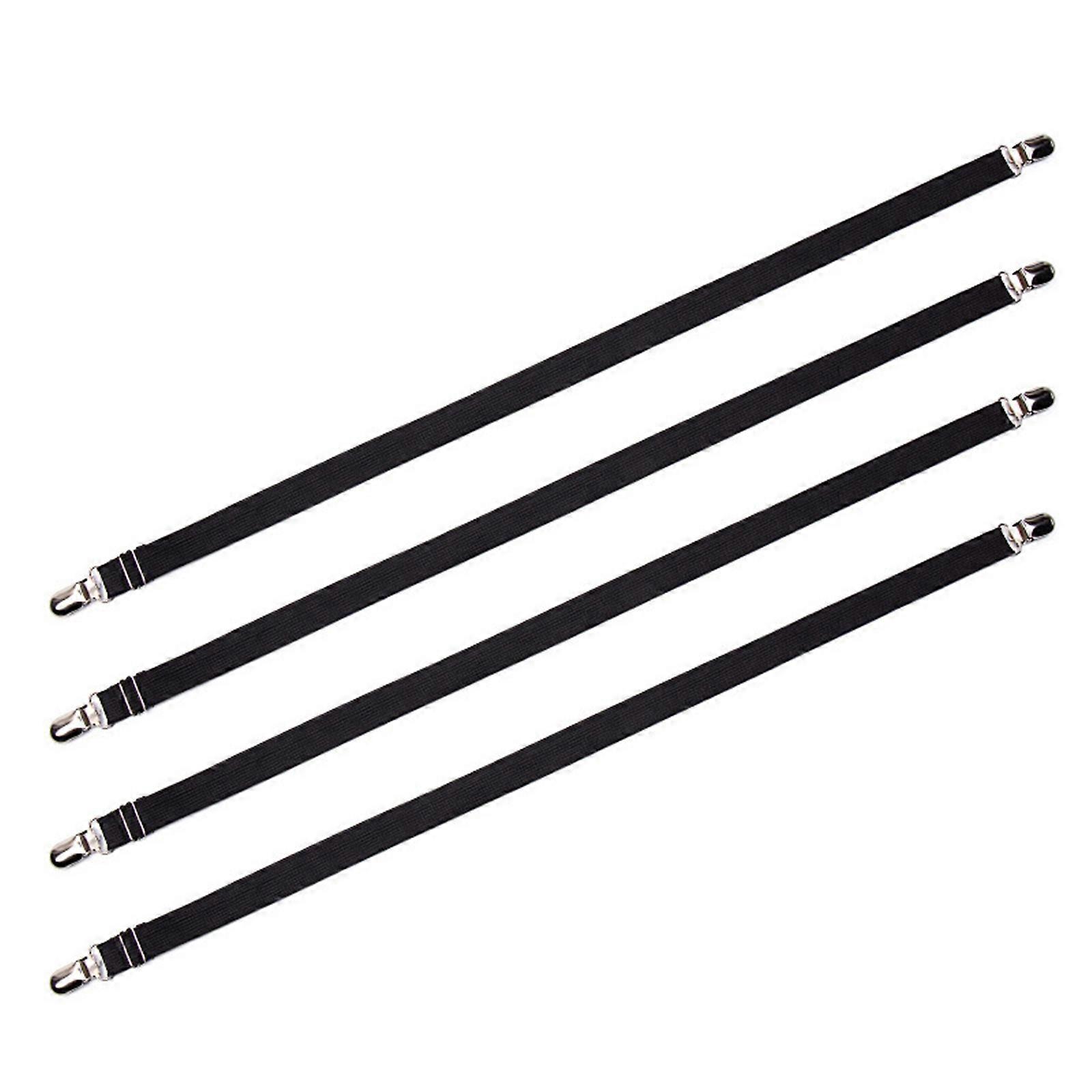 4pcs ελαστικό φύλλο κρεβατιού κλιπ λαβές συνδετήρες διευθετήσιμος κάτοχος στρώματος για κάλυψη στρώματος Αξεσουάρ κλινοστρωμνής