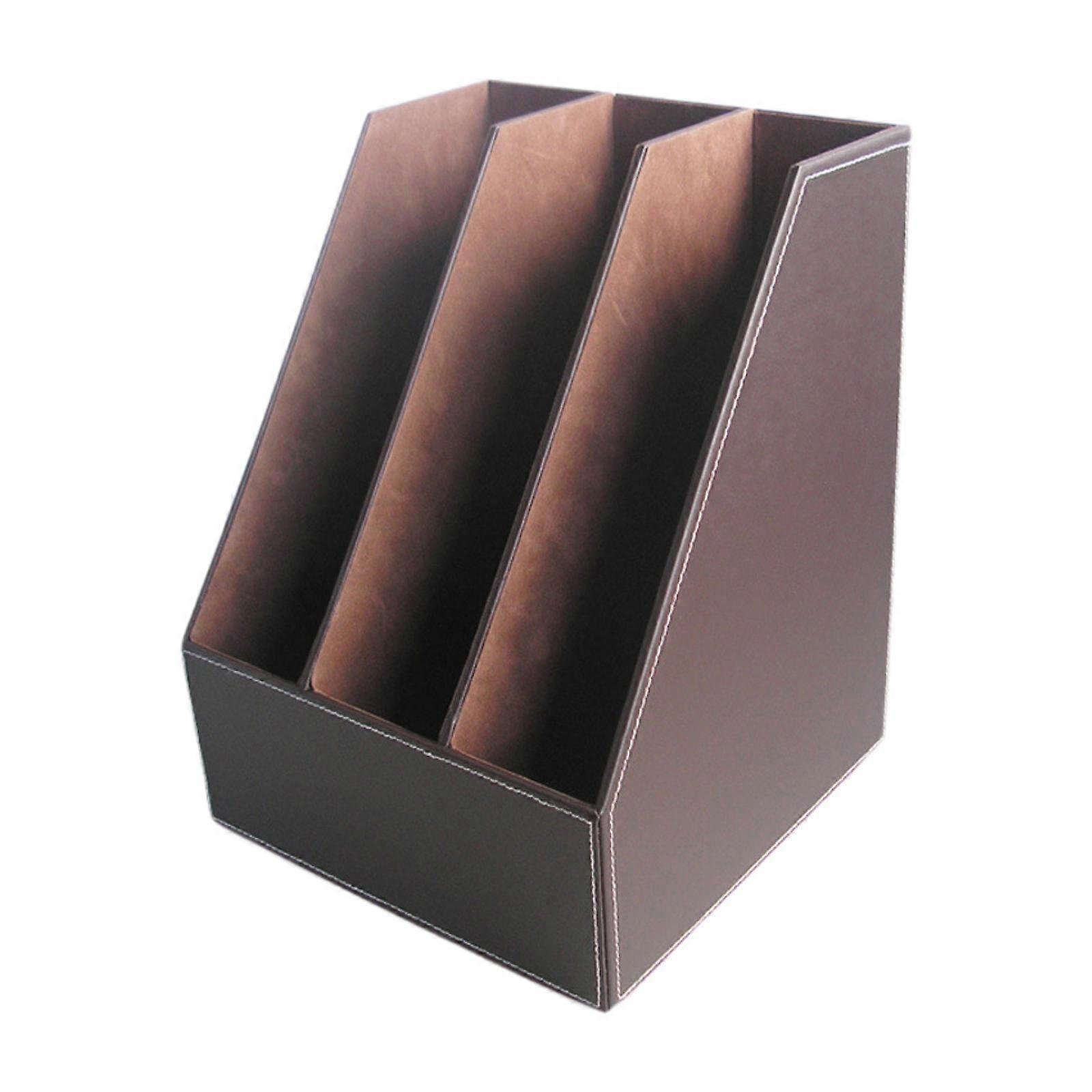 Desk File Organizer File Shelf Versatile Vertical File Holder Document Magazine