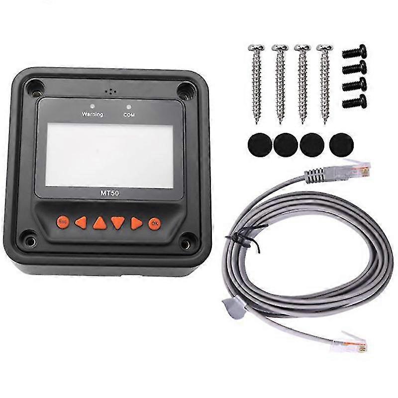 Pantalla remota MT50 para el controlador solar MPPT Tracer-AN, Tracer-BN, TRIRON XTRA y el controlador PWM VS-BN