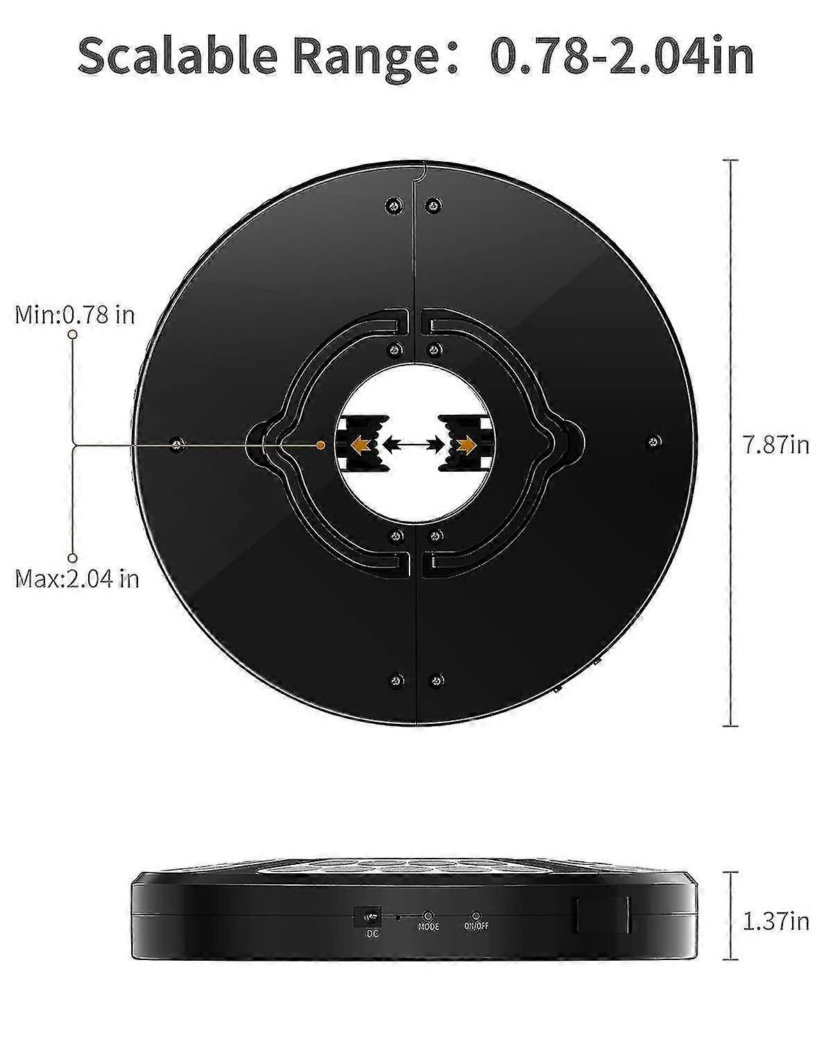 Lampe LED Rechargeable Pour Parasol 48 Lumières - 3 Modes D'Éclairage Jusqu'à 72h, Lumière Douce Pour Terrasse, Jardin, Camping Et Piscine