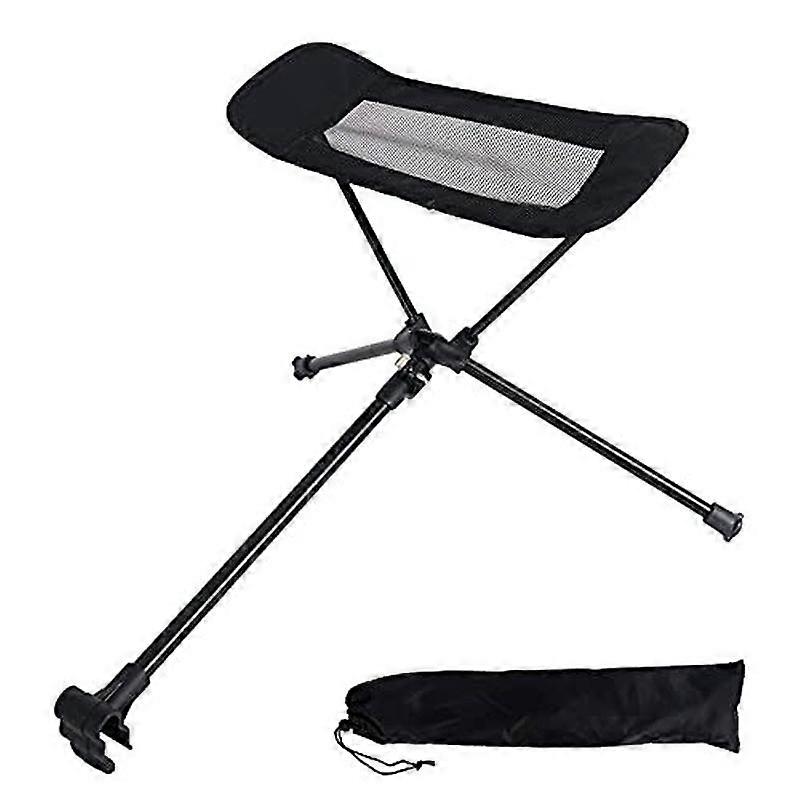 Portable Folding Retractable Footrest Leg Rest Camping Chair Kit for Folding Reclining Swing Chair Moon Chair Beach Chair