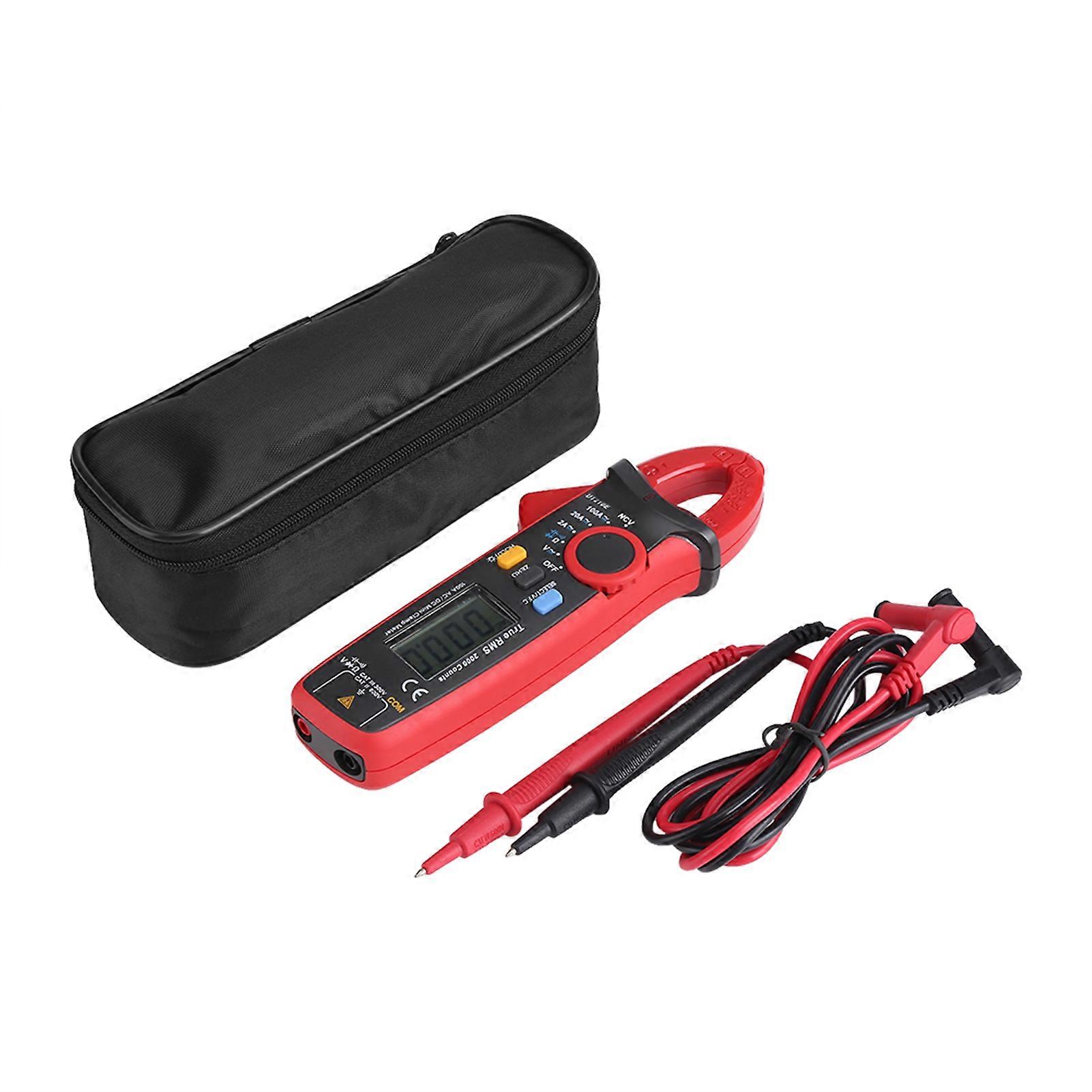 Digital Clamp Multimeter for AC/DC Voltage, Current, Resistance, and Capacitance Testing