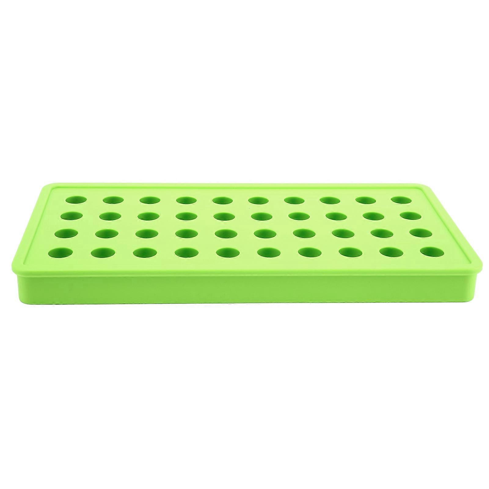 40-Hole Silicone Ice Ball Maker Tray for Party and Bar Use, Durable BPA-Free, Easy Release, Large Round Ice Cubes