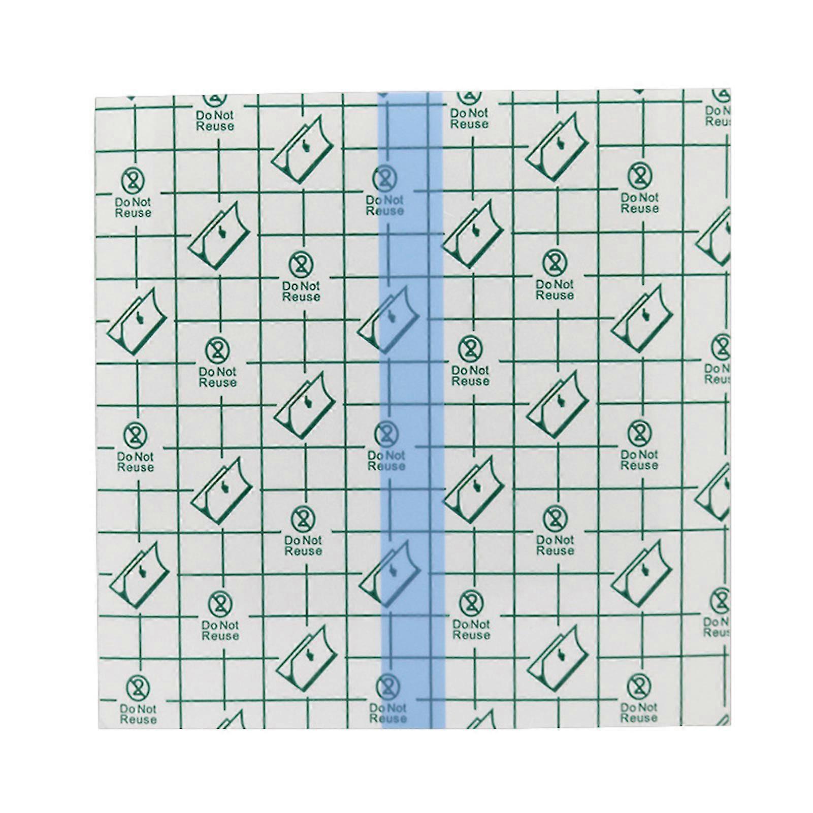 100 PCS Waterproof Transparent Adhesive Bandage Stretch Ultra-Thin Film Skin Paste Patch