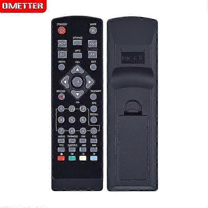 Compatibile con il telecomando del decoder STRONG PRIMA V VI VII 8 compatibile DVB-T2 SRT8110 SRT8112 SRT8114 SRT8115 SRT8108 nero